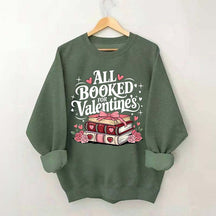 Book Lover Valentine Sweatshirt