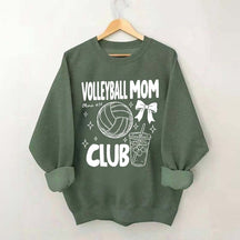 Custom Volleyball Mom Club Sweatshirt
