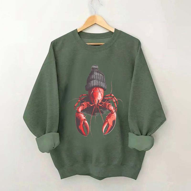 Trendy Lobster Sweatshirt