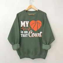 My Heart Is On That Count Sweatshirt