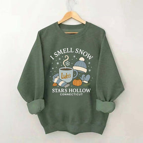 I Smell Snow Stars Hollow Sweatshirt