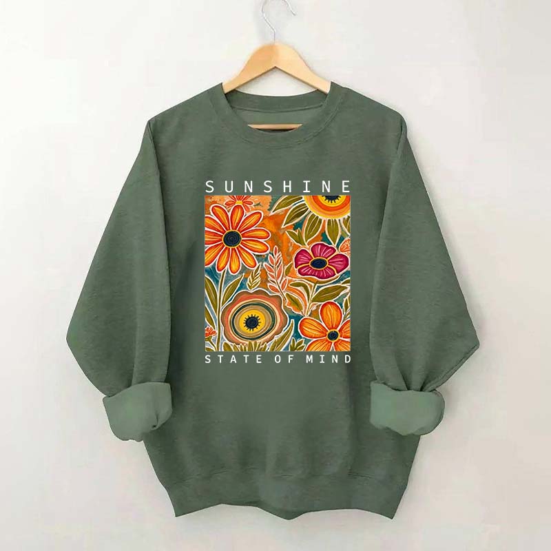 Retro Sunshine State Of Mind Sweatshirt