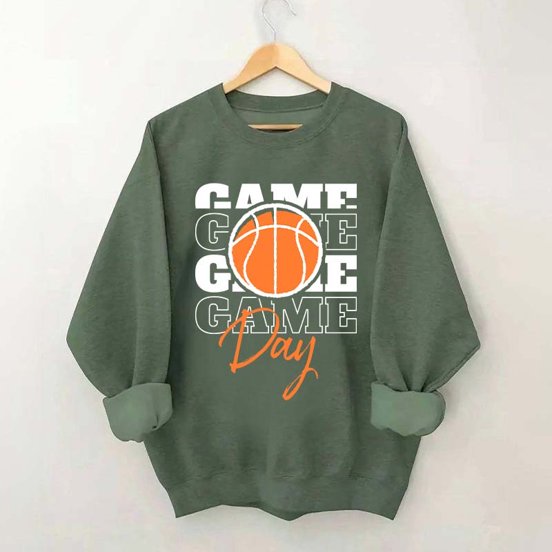 Basketball Game Day Lover Sweatshirt