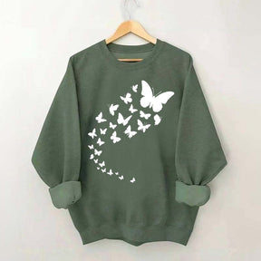 Butterfly Autumn Cute Sweatshirt