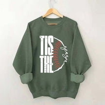 Tis The Season Baseball Softball Sweatshirt