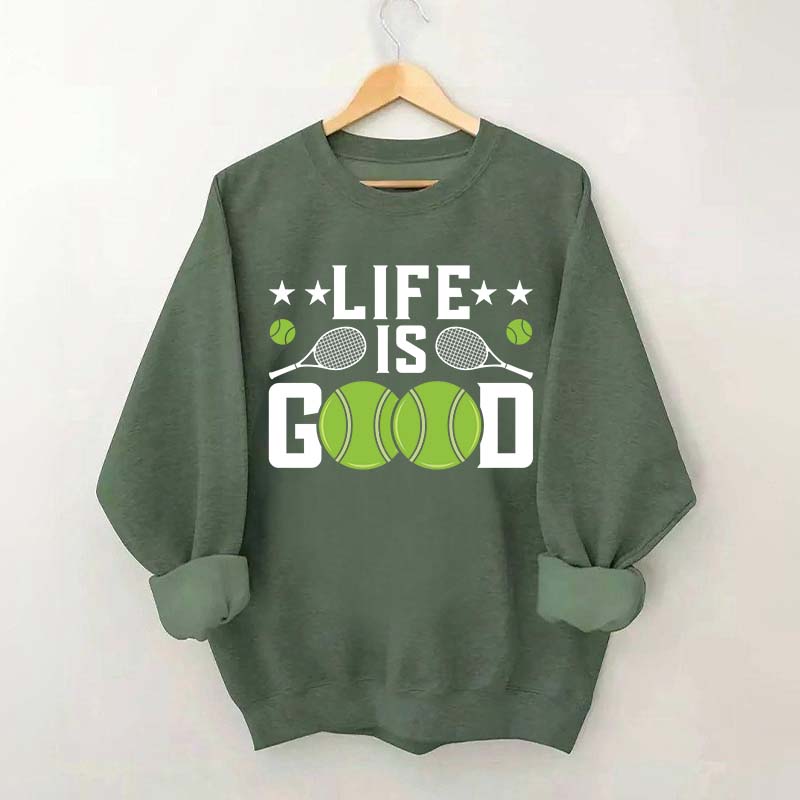 Tennis Players Retro Vintage Sweatshirt