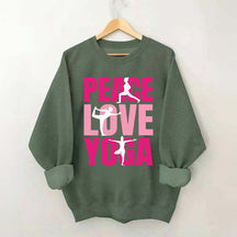 Yoga Is The Journey Back To Yourself Sweatshirt