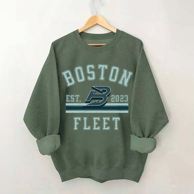 Boston Fleet PWHL Hockey Sweatshirt