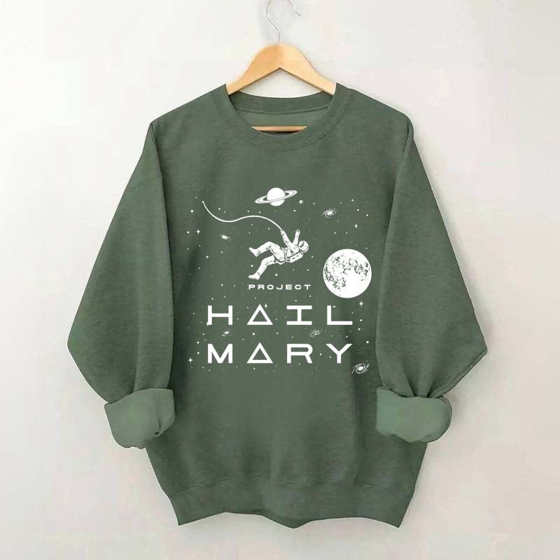 Project Hail Mary Rocky Astronaut Space Sweatshirt