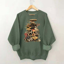 Retro Goblincore Mushroom Dark Cottagecore Sweatshirt