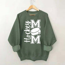 Hockey Mom Heart Simple Sweatshirt