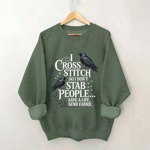 Cross Stitching Gift for Mom Sweatshirt