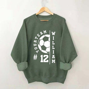 Customized Soccer Team Sweatshirt