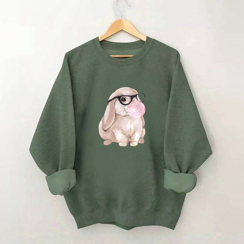 Cute Rabbit Easter Family Sweatshirt