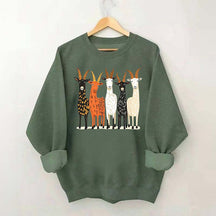 Colorful Goat Funny Farm Animal Sweatshirt
