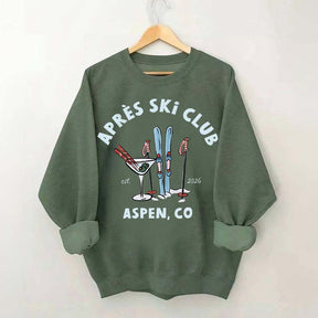 Custom Apres Ski Club Bachelorette Sweatshirt