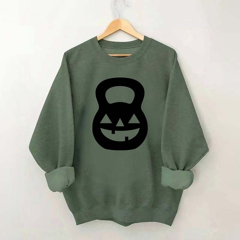 Kettlebell Pumpkin Sweatshirt