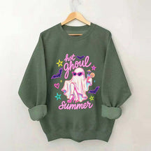 Hot Ghoul Summer Spooky Sweatshirt