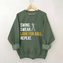 Swing Swear Look For Ball Repeat Sweatshirt