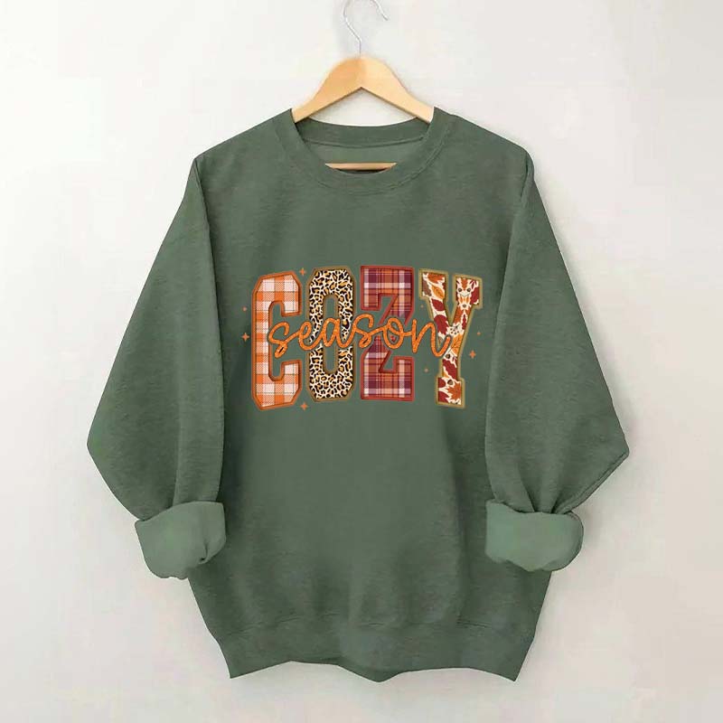 Retro Get Cozy Season Sweatshirt