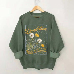 Comfort Colors Dandelion Country Music Sweatshirt