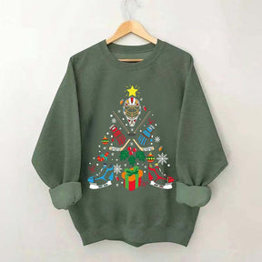Sport Xmas Hockey Christmas Sweatshirt