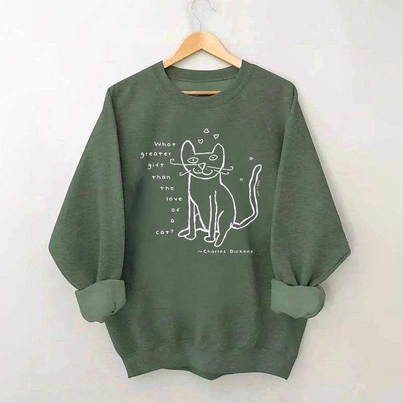 Love Of A Cat Sweatshirt