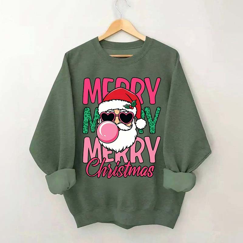 Merry Christmas Santa Claus Sweatshirt