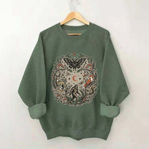 Forest Friends Cryptid Mothman Bigfoot Sweatshirt