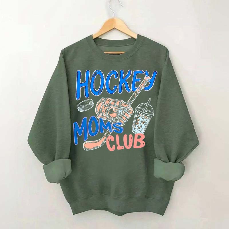 Funny Hockey Mom Club Sweatshirt
