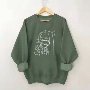 Ski Like a Girl Sweatshirt