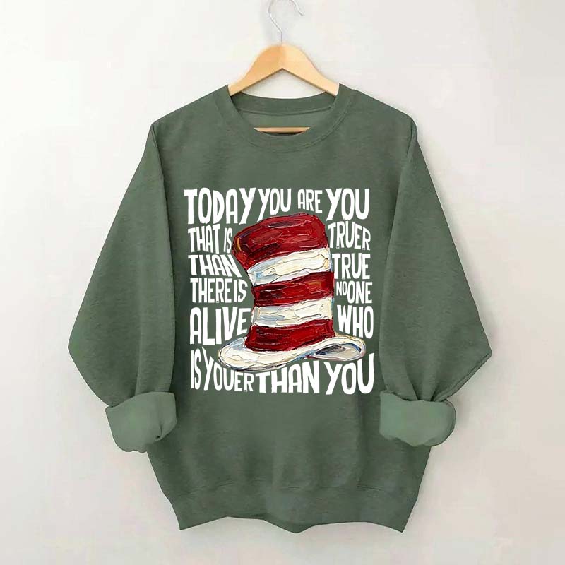 Teacher Read Across America Day Sweatshirt