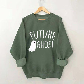 Future Ghost Halloween Sweatshirt