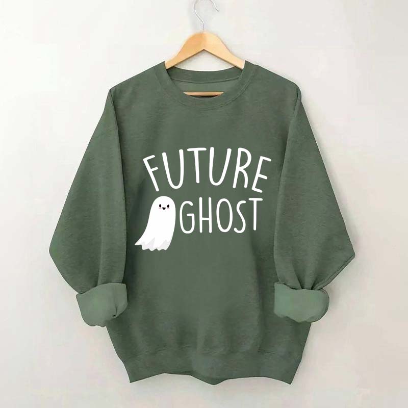 Future Ghost Halloween Sweatshirt