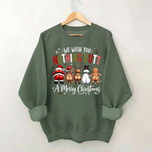Retro We Wish You Nothing Butt A Merry Christmes Sweatshirt