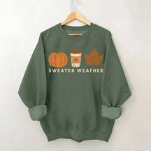 Cozy Autumn Sweater Weather Sweatshirt