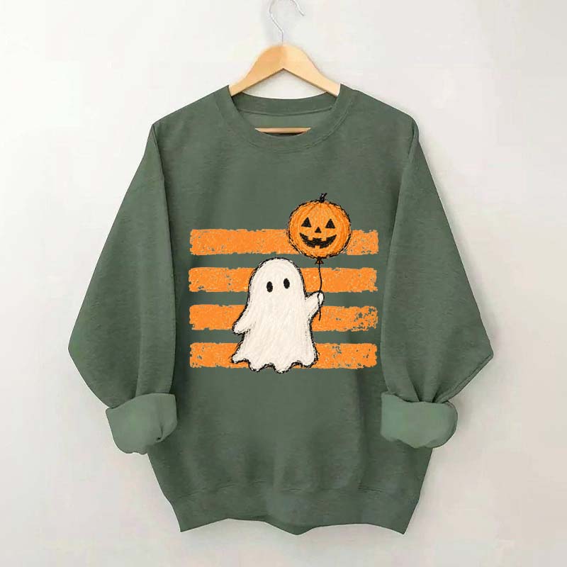 Horror Ghost Halloween Sweatshirt