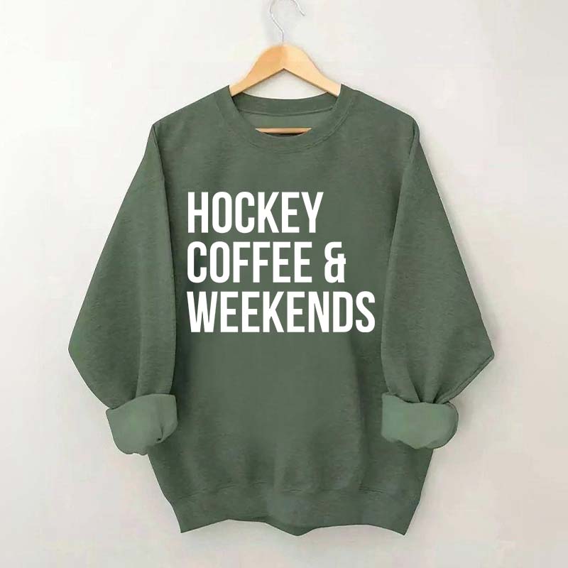 Hockey Coffee & Weekends Sweatshirt