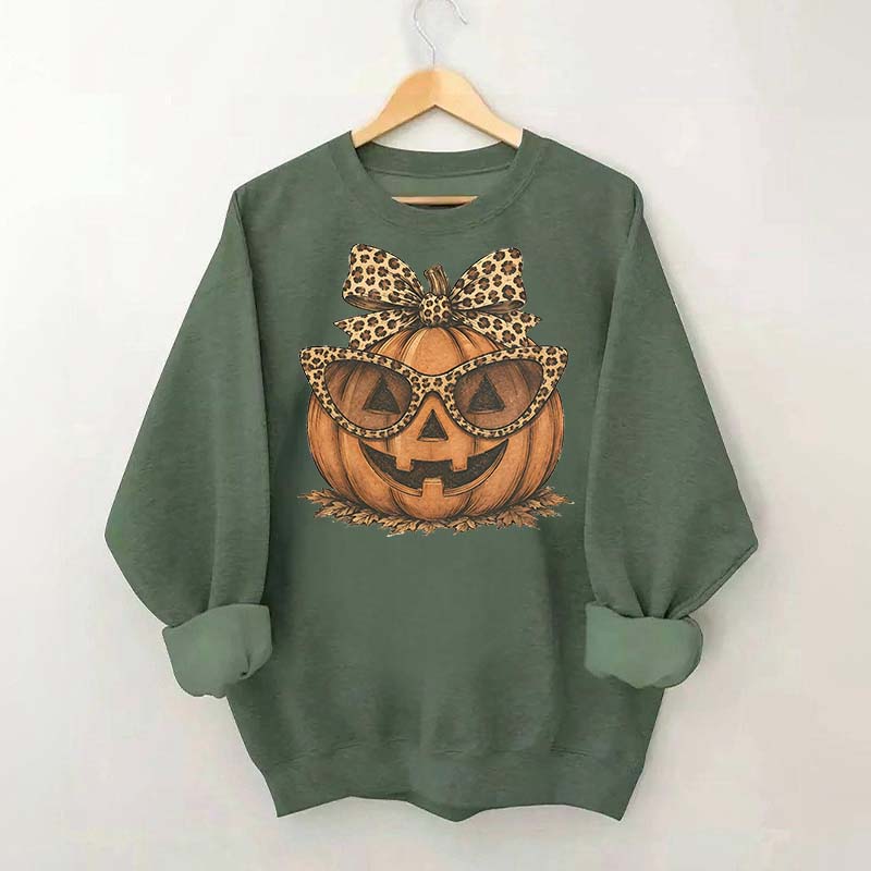 Autumn Pumpkin Halloween Fall Sweatshirt