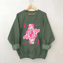Retro Bookish Queen Sweatshirt