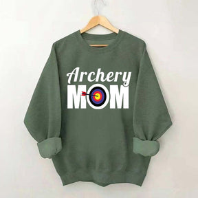 Archery Mom Bow and Arrow Sweatshirt