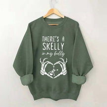 Spooky Mama Halloween Pregnancy Sweatshirt