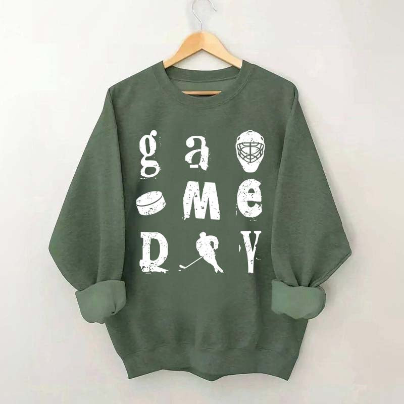 Game Day Hockey Vibes Sweatshirt