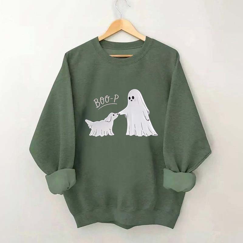 Boo-p Ghost Dog Sweatshirt