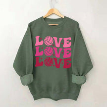 Volleyball Valentine's Day Sweatshirt