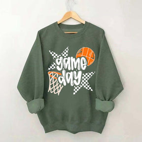 Game Day Basketball Go Team Sweatshirt