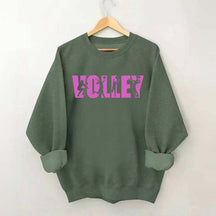 Beach Volley Frauen Volleyball Sport Sweatshirt