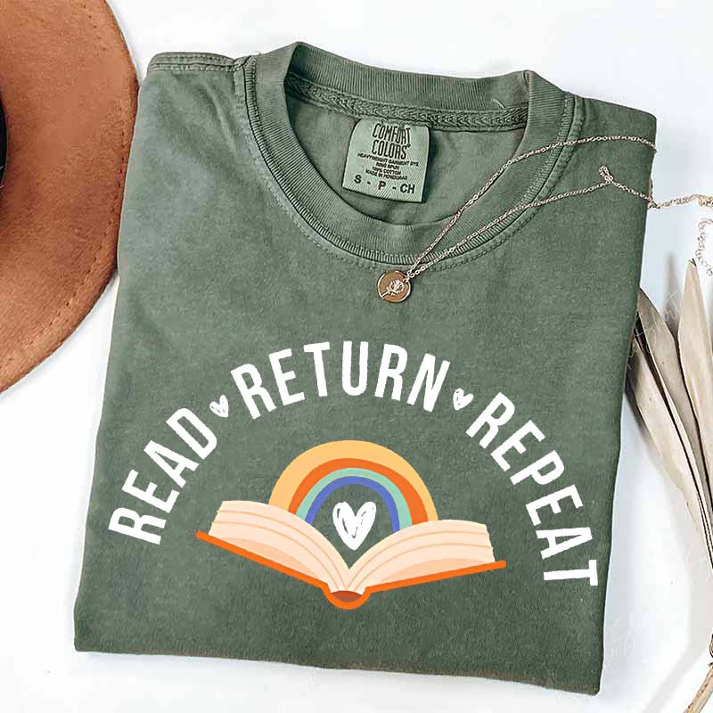 Read Return Repeat Cute T-Shirt