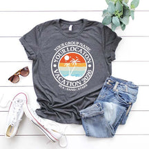 Custom Family Vacation T-Shirt