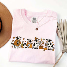 Pumpkin Patch Cozy Season Fall October T-Shirt